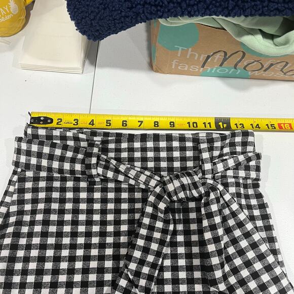 Anthropologie Maeve Black White Gingham
Checker Knit Pencil Skirt Womens Small - Picture 6 of 7